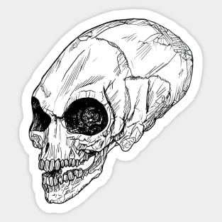 Crystal Skull -  Sketch Sticker